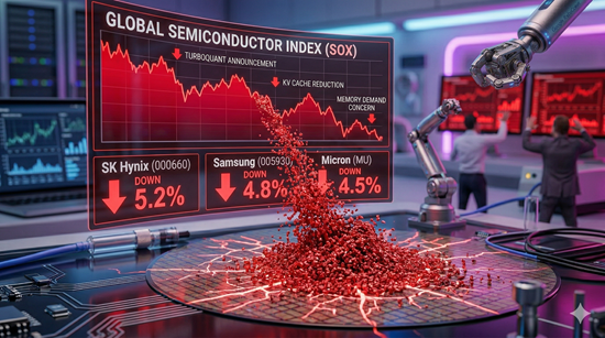 반도체 주식 시장 단기 충격 현황