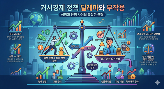 거시경제 정책 딜레마와 부작용