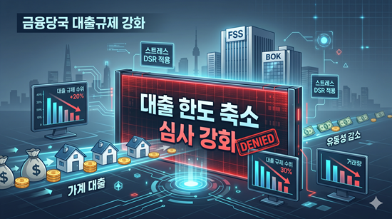 금융당국 대출규제 강화
