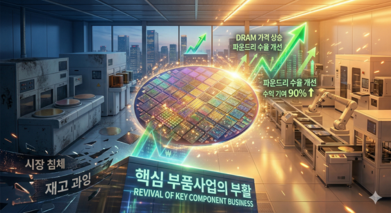 핵심 부품사업 부활